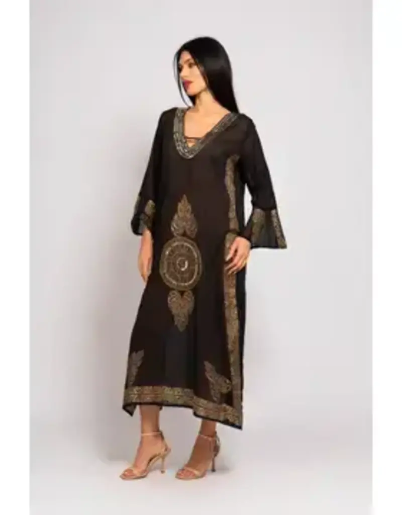 Fame Greece Long Boho Kaftan