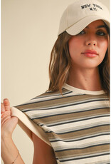 Miou Muse Multi Stripe Tee