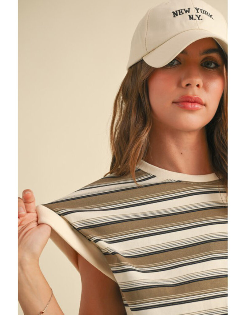 Miou Muse Multi Stripe Tee