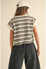 Miou Muse Multi Stripe Tee