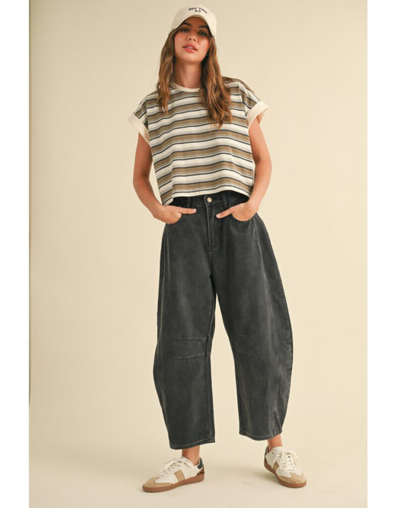 Miou Muse Multi Stripe Tee