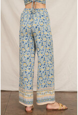 En Creme Halter Top & Pants Set