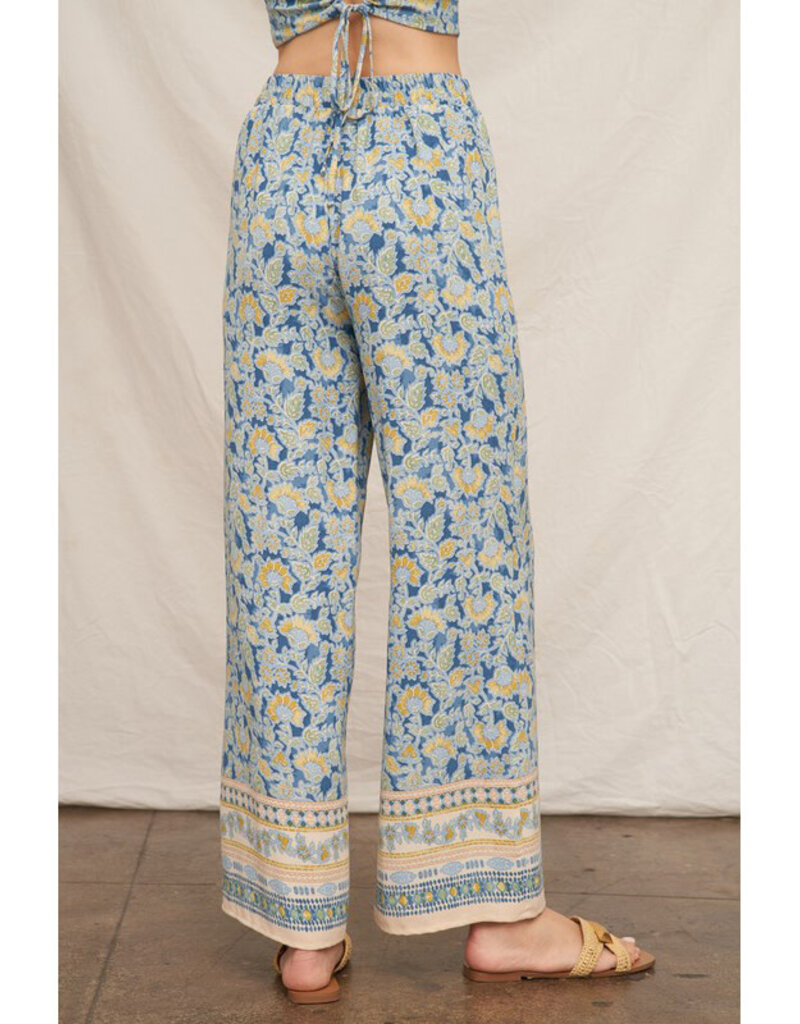 En Creme Halter Top & Pants Set