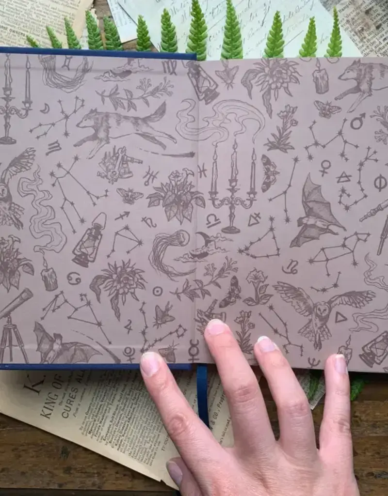 The Creeping Moon Gilded Journal