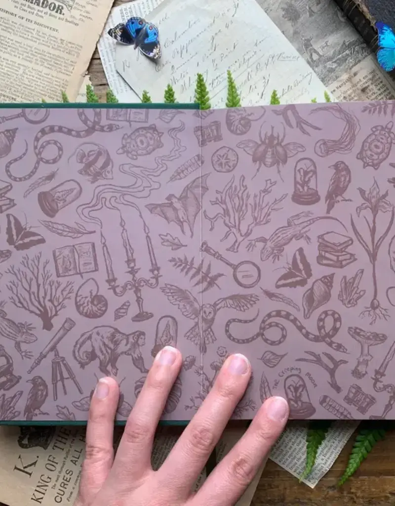 The Creeping Moon Gilded Journal