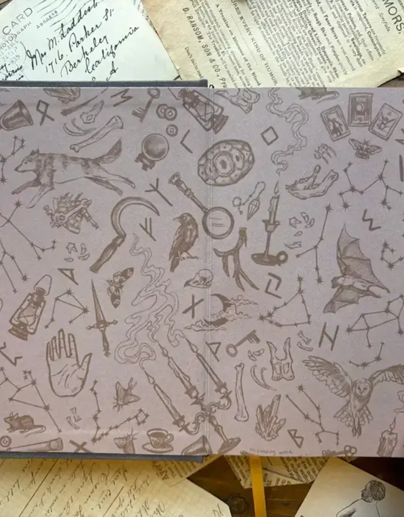 The Creeping Moon Gilded Journal