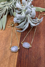 Bird in the Sky Gold Slider Bracelet w/Gemstone