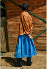 Raisonnel Embroidered Faux Suede Jacket