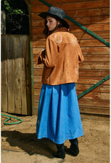 Raisonnel Embroidered Faux Suede Jacket