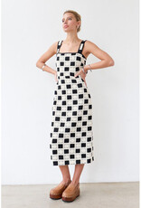 Raisonnel Color Block Crochet Dress