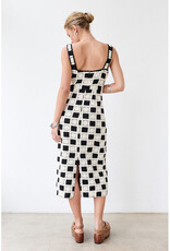 Raisonnel Color Block Crochet Dress