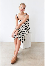 Raisonnel Color Block Crochet Dress