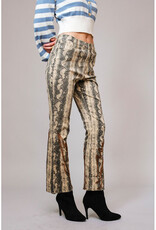 blue b. collection Snakeskin Print Jeans