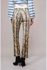 blue b. collection Snakeskin Print Jeans
