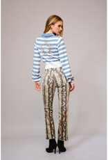 blue b. collection Snakeskin Print Jeans