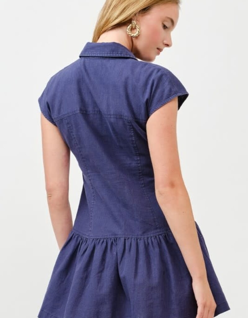 ILLA ILLA Linen Mini Dress