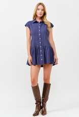 ILLA ILLA Linen Mini Dress