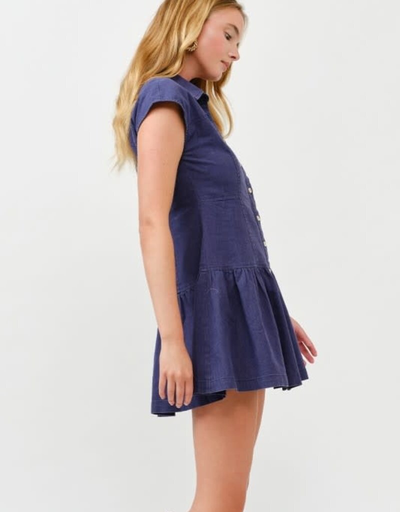 ILLA ILLA Linen Mini Dress