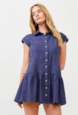 ILLA ILLA Linen Mini Dress