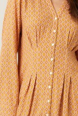 ILLA ILLA Copper Shirt Dress