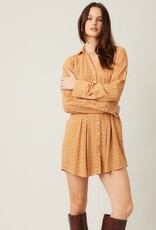 ILLA ILLA Copper Shirt Dress