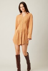 ILLA ILLA Copper Shirt Dress