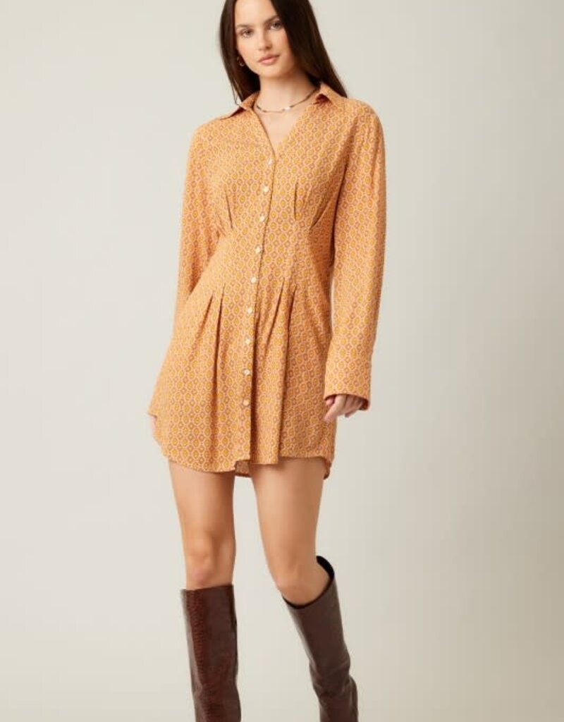 ILLA ILLA Copper Shirt Dress