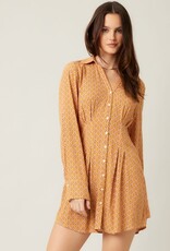 ILLA ILLA Copper Shirt Dress