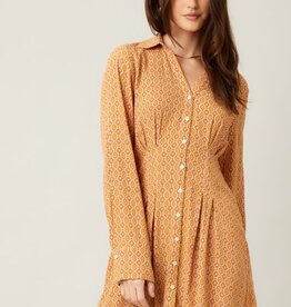ILLA ILLA Copper Shirt Dress