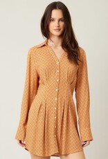 ILLA ILLA Copper Shirt Dress