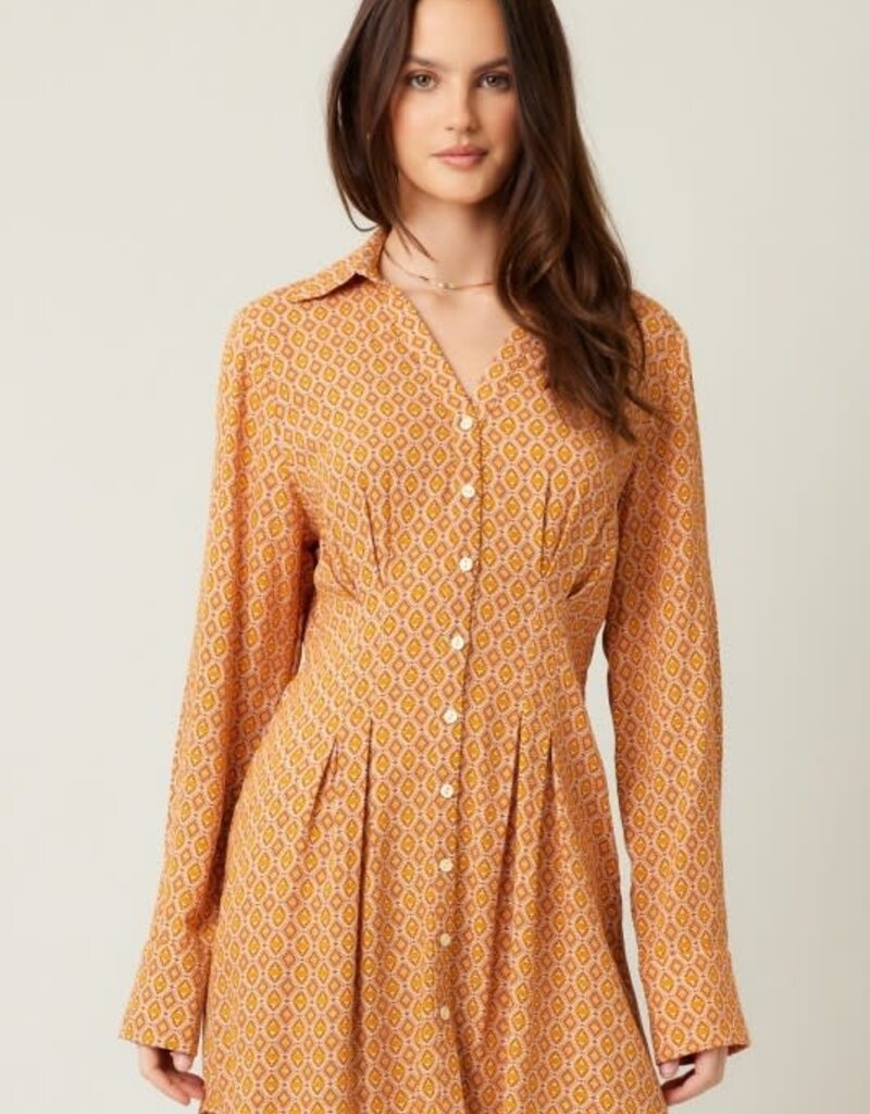 ILLA ILLA Copper Shirt Dress