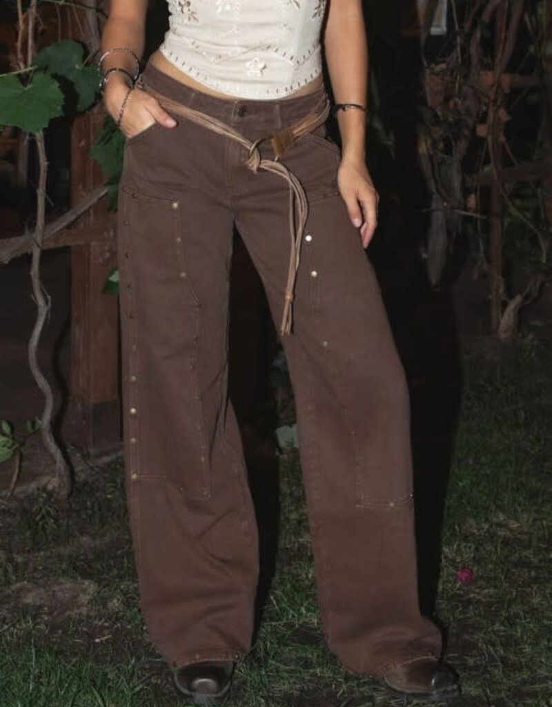 TicToc Denim Twill Carpenter Pants