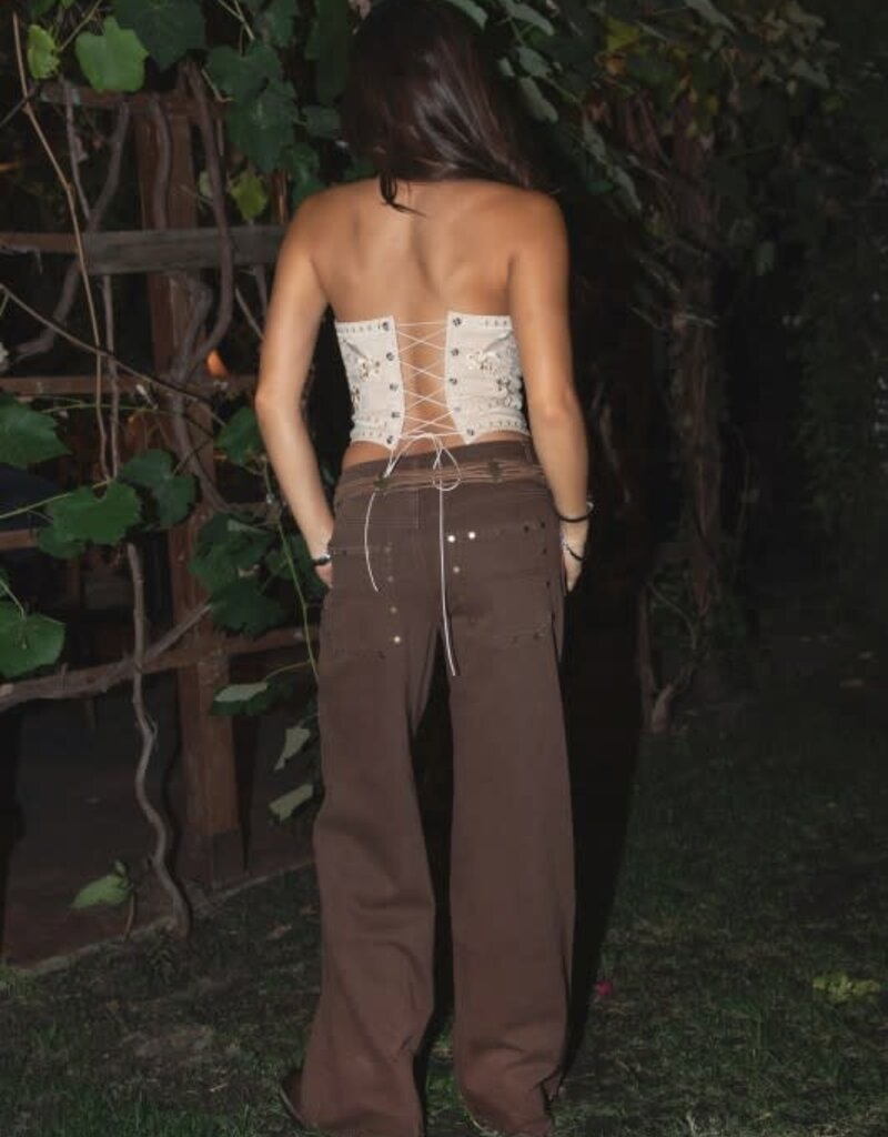 TicToc Denim Twill Carpenter Pants