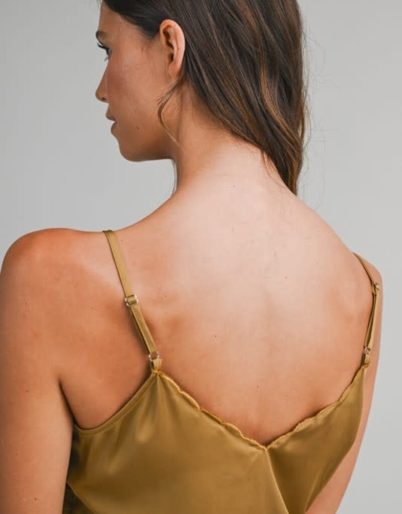 Mable Satin Lace Cami & Short Set