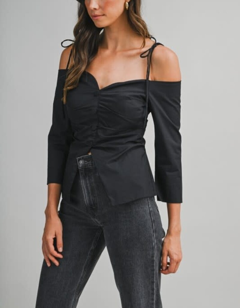 Mable Off Shoulder Fitted Top