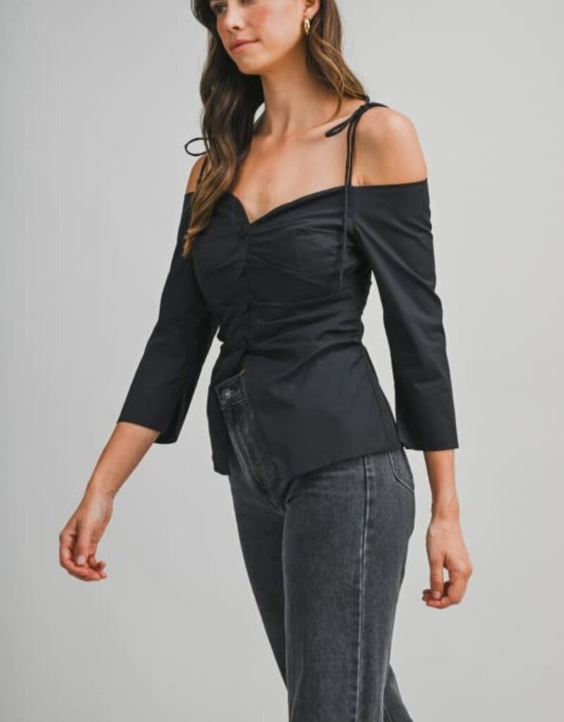 Mable Off Shoulder Fitted Top