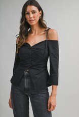 Mable Off Shoulder Fitted Top