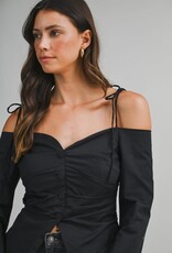 Mable Off Shoulder Fitted Top