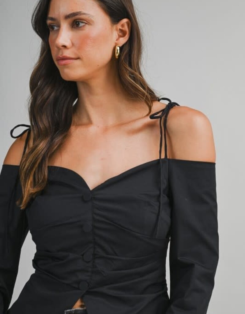 Mable Off Shoulder Fitted Top