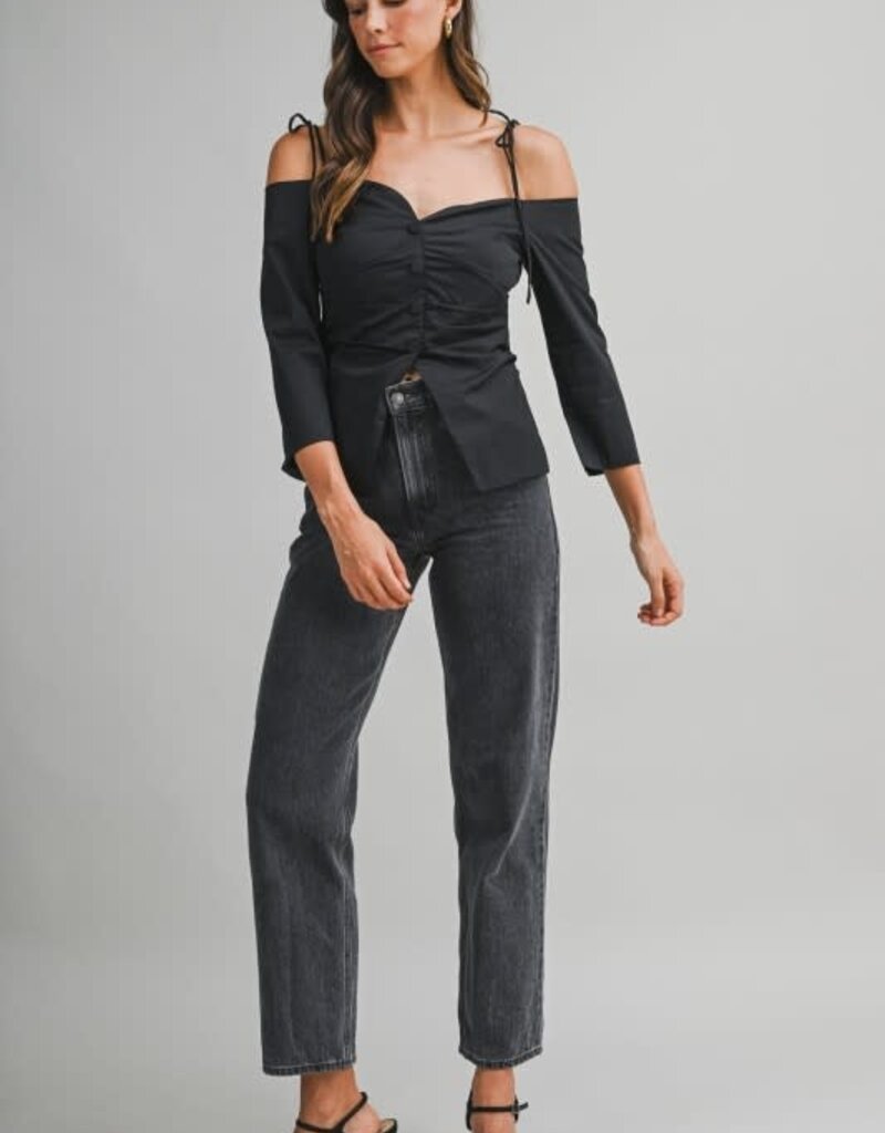 Mable Off Shoulder Fitted Top