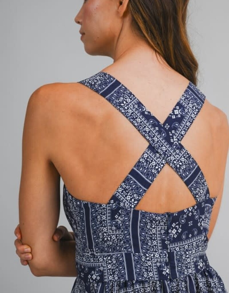 Mable Bandana Print Midi Dress