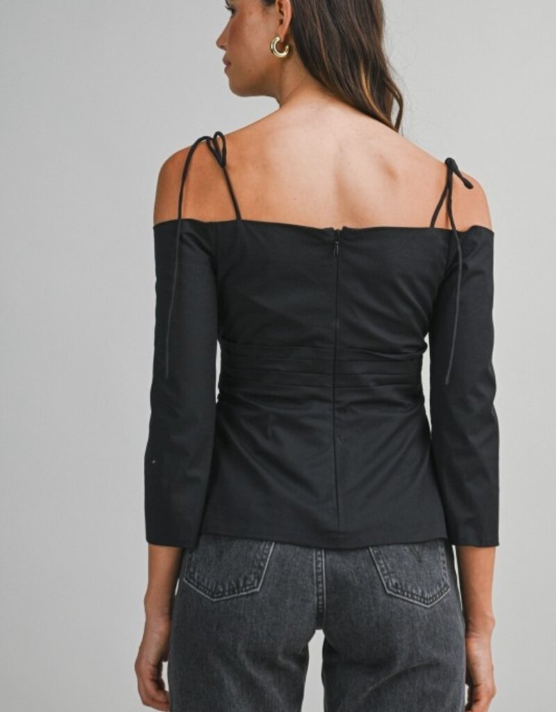 Mable Off Shoulder Fitted Top