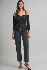 Mable Off Shoulder Fitted Top