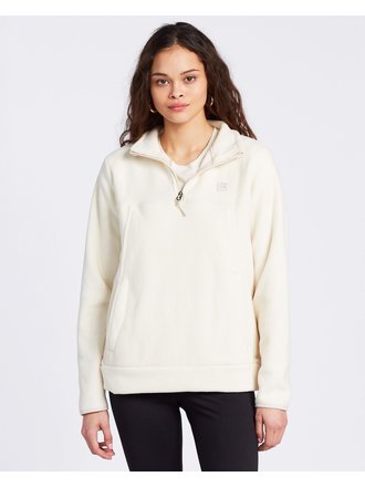 Billabong BOUNDARY MOCK NECK FLEECE | WHITE CAP Billabong BOUNDARY MOCK NECK FLEECE | WHITE CAP