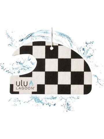 ULU LAGOON Ulu Lagoon Black/White Checker Air Freshener