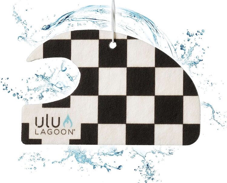 ULU LAGOON ULU LAGOON BLKWHT CHECKER/ FRAJEELAY AIR FRESHENER