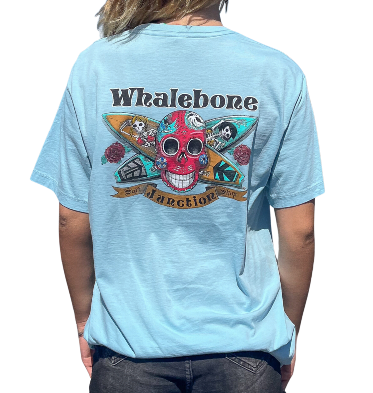 WHALEBONE LOGO DAY OF THE DEAD  SHORT SLEEVE TEE
