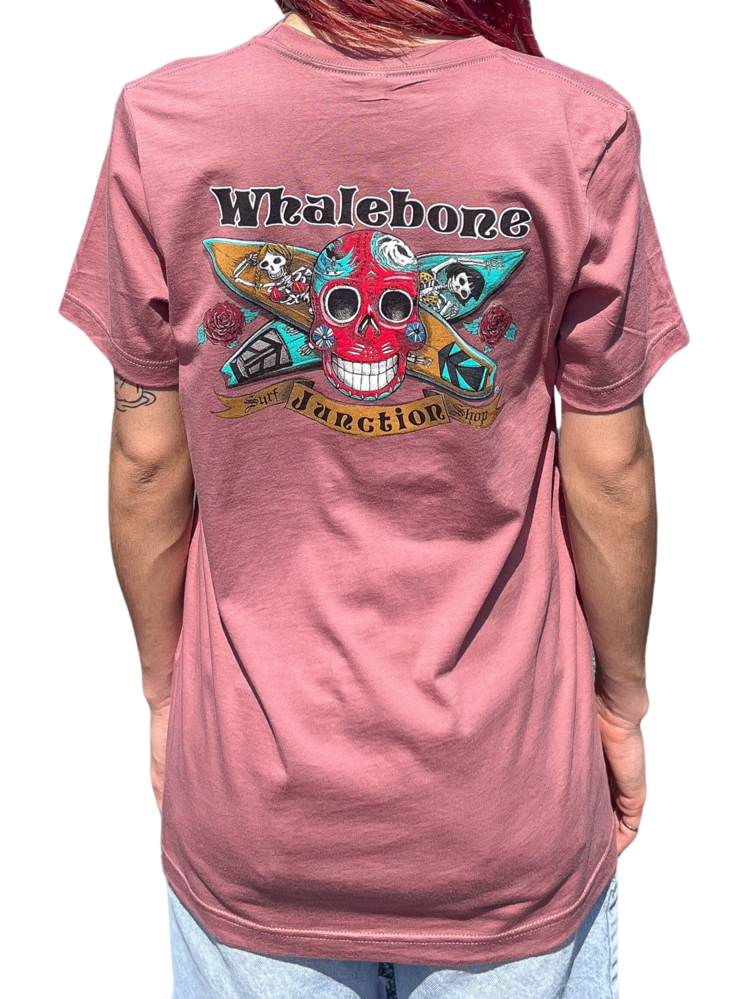 WHALEBONE LOGO DAY OF THE DEAD  SHORT SLEEVE TEE