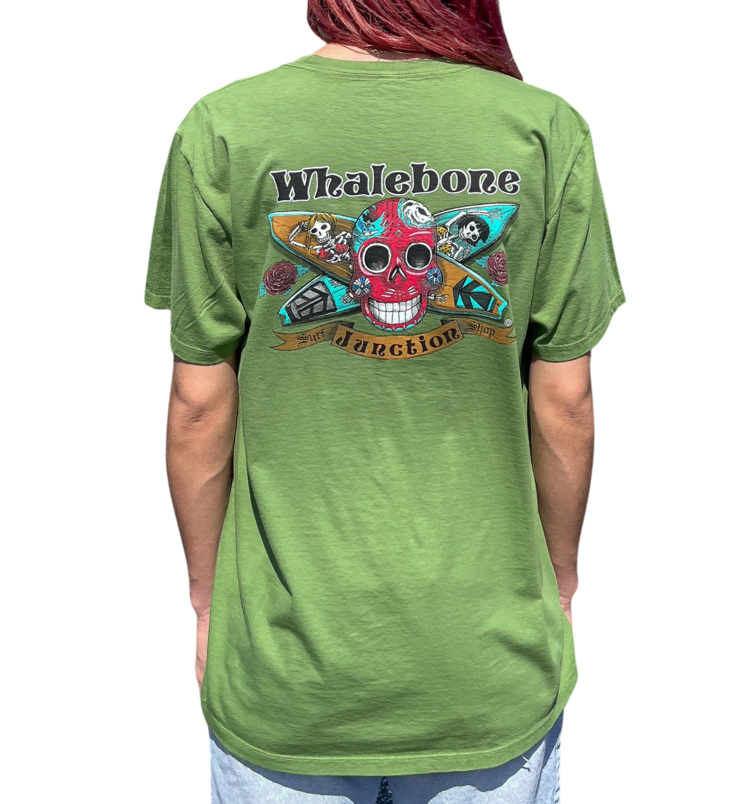 WHALEBONE LOGO DAY OF THE DEAD  SHORT SLEEVE TEE