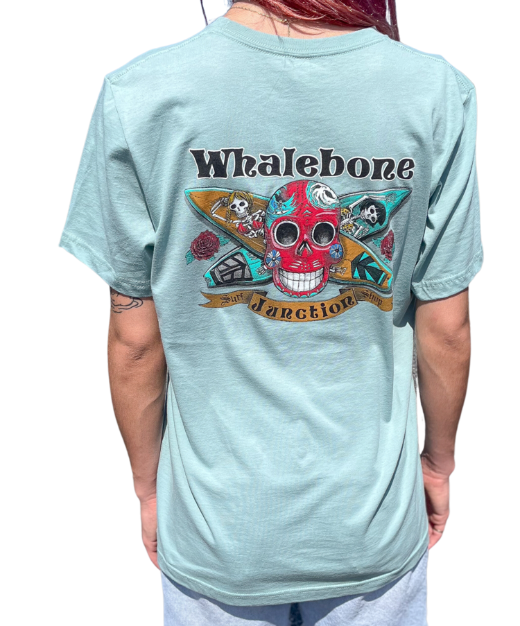 WHALEBONE LOGO DAY OF THE DEAD  SHORT SLEEVE TEE
